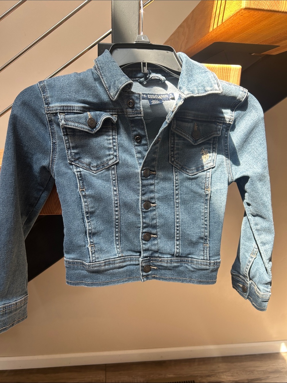U.S. Polo Assn. Medium Blue Kids Denim Jacket
